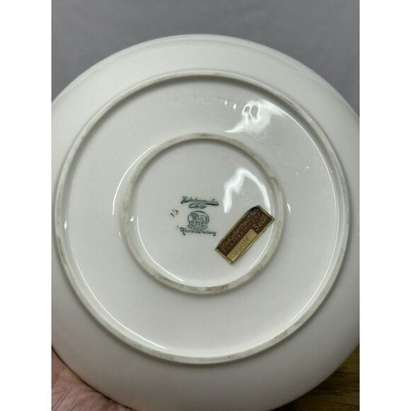 Hutschenreuther Selb Kunstabteilung Porcelain Flower Frog Ring Figurine… - Picture 6 of 10